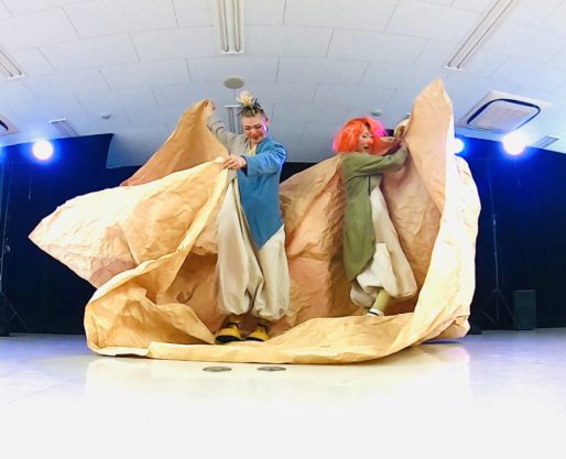 ぐしゃぐしゃぐわしゃ公演の様子